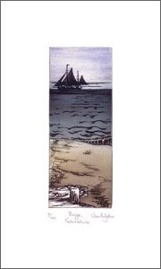 suffolk bird etching