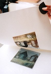 taking a print